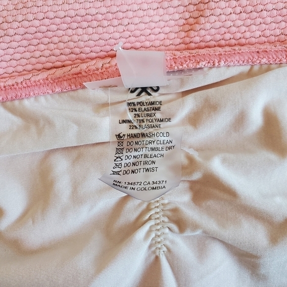 New Pilyq Coral Coast Basic Ruched Full Bottoms Size Small - Picture 14 of 15